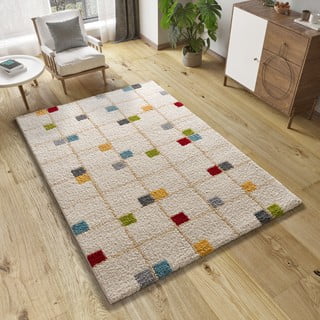 Kreminės spalvos kilimas 133x190 cm Bremen – Universal