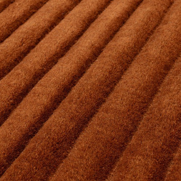 Rankų darbo terakotos spalvos iš vilnos kilimas 120x170 cm – Asiatic Carpets-image-3