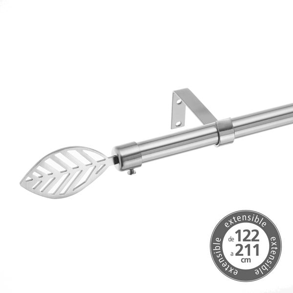 Išplečiamas užuolaidos strypas iš metalo 122 - 211 cm – Casa Selección-image-1