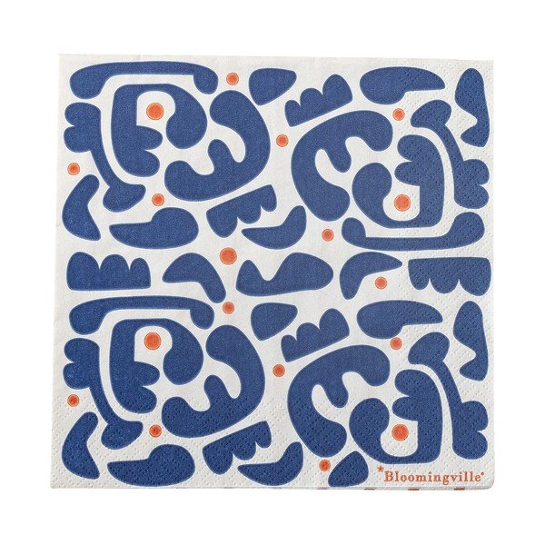 Iš popieriaus servetėlės 20 vnt. 33x33 cm Eviaya – Bloomingville-image-4