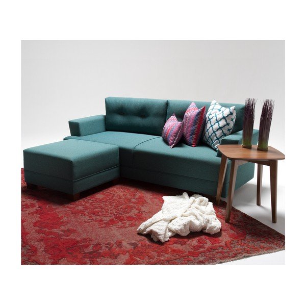 Turkio spalvos sofa kairysis kampas Balcab Home Ingrid-image-2