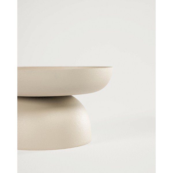 Iš metalo dekoratyvinis padėklas ø 14 cm Kaili – Kave Home-image-3