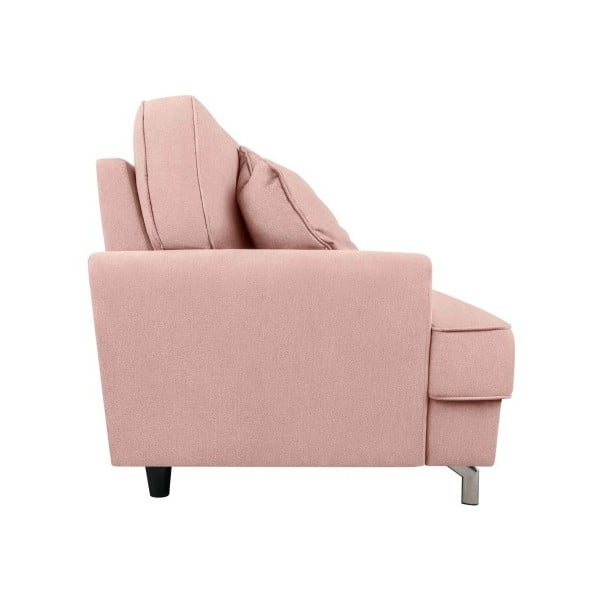 Rožinė dvivietė sofa "Kooko Home Rumba-image-3