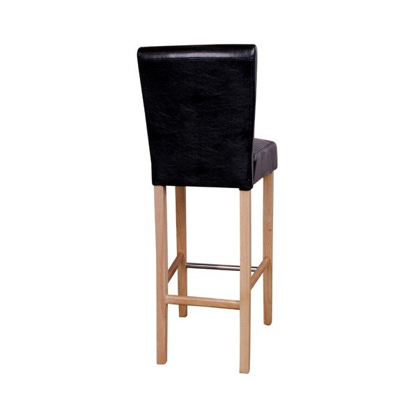2 juodų baro kėdžių rinkinys "House Nordic Boden-image-2