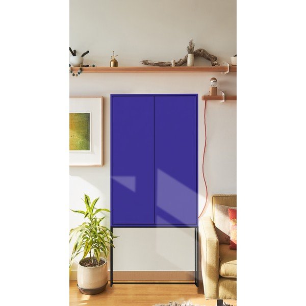 Spintelė mėlynos spalvos 75x164,5 cm Lennon – Really Nice Things-image-1