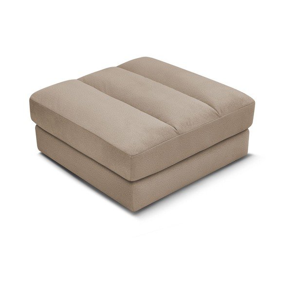 Taupe spalvos taburetė iš velveto Sierra – Bobochic Paris-image-3