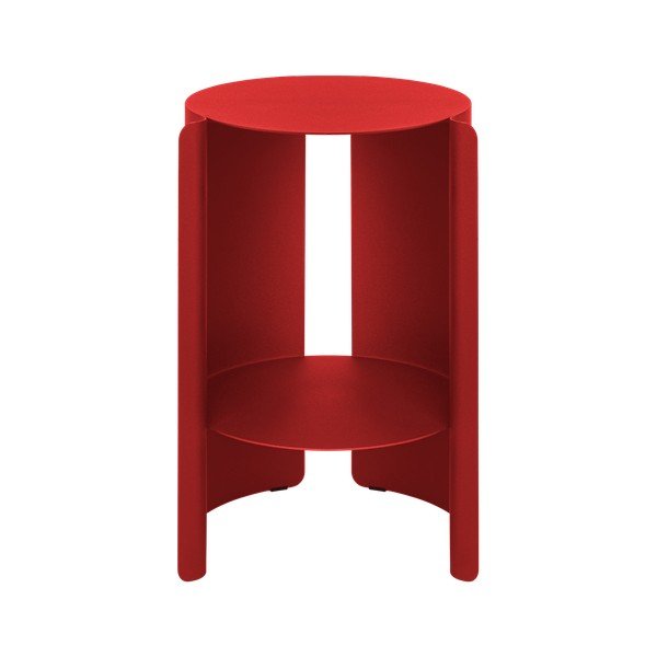 Iš plieno apvalios formos šoninis stalas ø 32 cm Wa – noo.ma