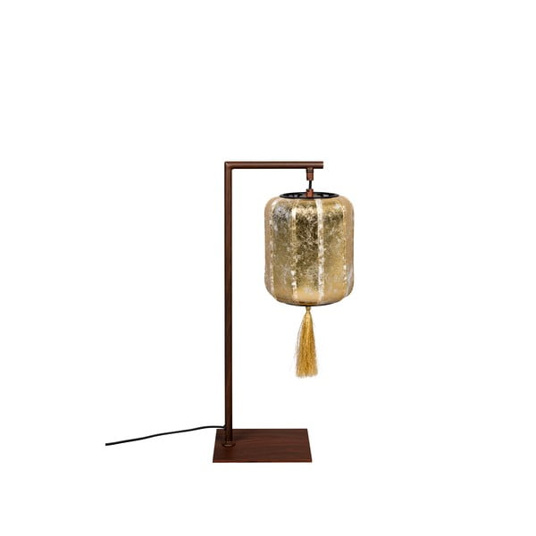 Rudai auksinės spalvos stalinė lempa Suoni - Dutchbone