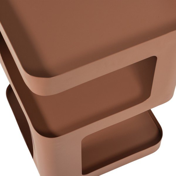 Iš metalo šoninis stalas 35x35 cm Riv – WOOOD-image-4