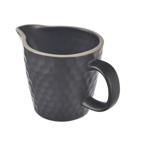 Juodos spalvos iš keramikos pieno ąsotis 100 ml Tea Time – Orion-image-3
