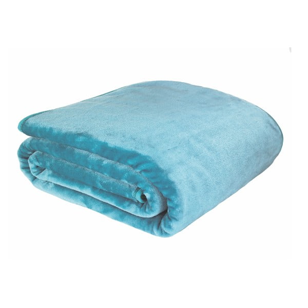 Mėlyna antklodė Catherine Lansfield Basic Cuddly, 200 x 150 cm