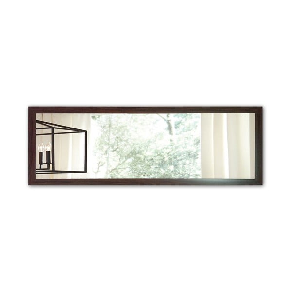 Sieninis veidrodis su rudu rėmu Oyo Concept, 105 x 40 cm