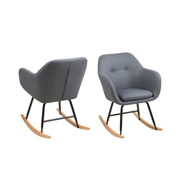 Tamsiai pilka supamoji kėdė Actona Emilia-image-4