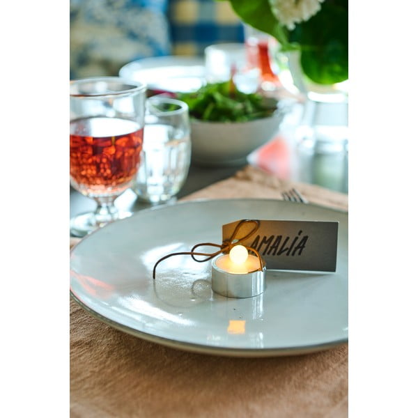 Pilkos šviečiančios dekoracijos, 2 vnt. Amalia - Sirius-image-4