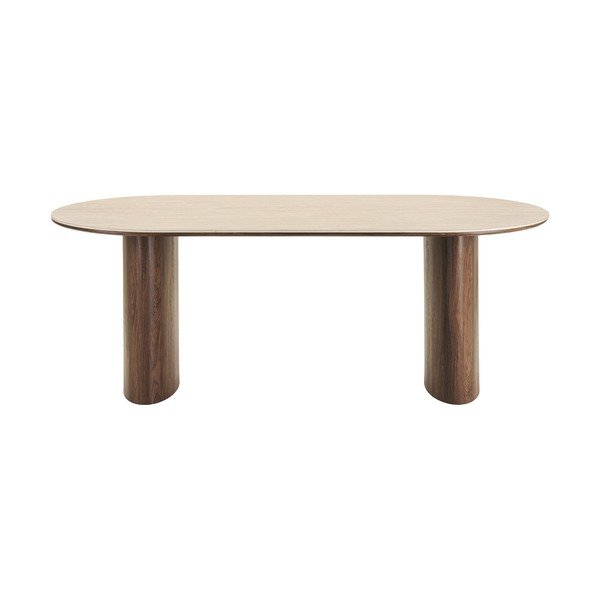 Iš keraminės plokštės valgomojo stalas 100x210 cm Delphi – House Nordic-image-3