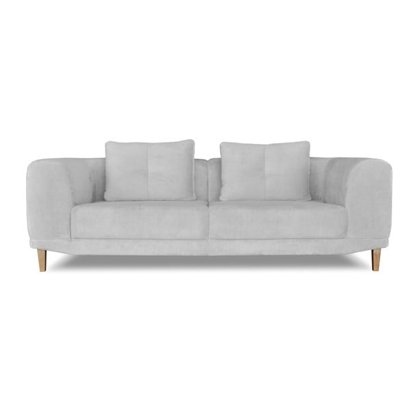 Šviesiai pilka trijų vietų sofa "Windsor & Co. Sofos Sigma