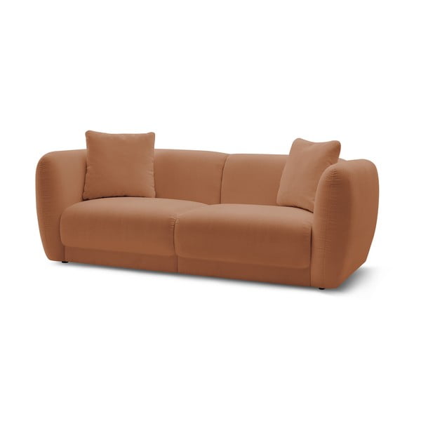Oranžinė sofa 230 cm Bourbon - Bobochic Paris-image-3