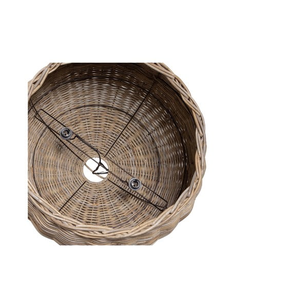 Natūralus pakabinamas šviestuvas iš ratano WOOOD Mooze, ø 80 cm-image-2