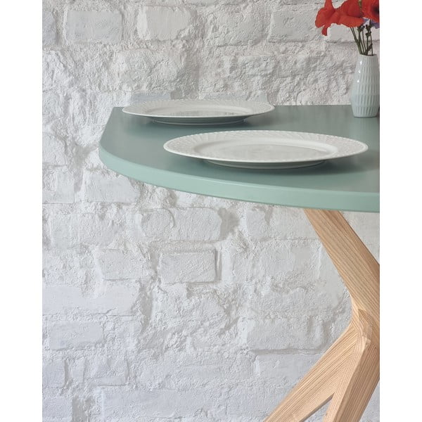 Valgomojo stalas 90x90 cm Jubi – Ragaba-image-2