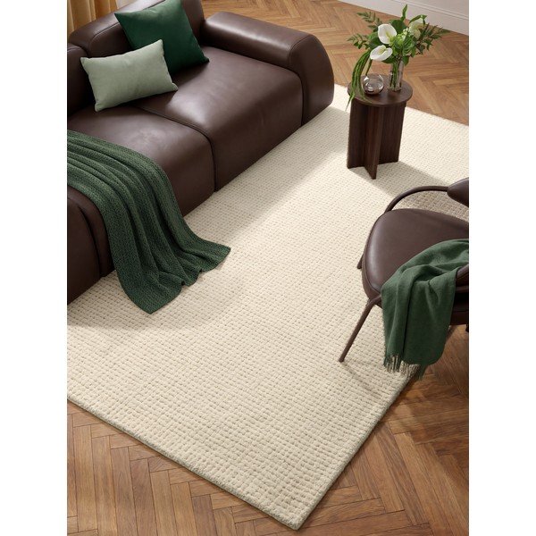 Kreminės spalvos iš vilnos kilimas 200x290 cm Eloise – Hanse Home-image-3