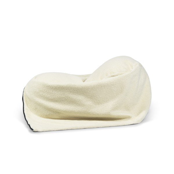 Kreminės spalvos iš boucle vaikiškas sėdmaišis Cocoon 80 – SLOWDOWN-image-4