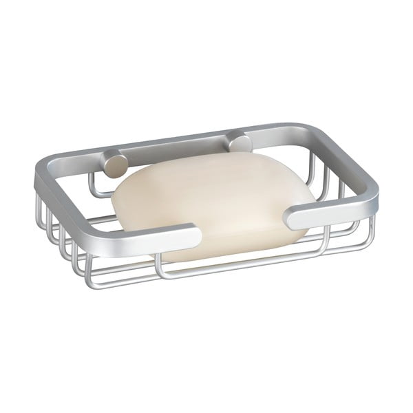 Sidabrinės spalvos sieninis muilo dozatorius Wenko Gomo-image-3