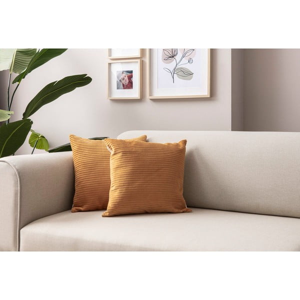 Iš kordinio velveto dekoratyviniai pagalvių užvalkalai 2 vnt. 43x43 cm – Mioli Decor-image-4