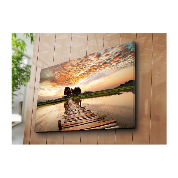 Tapyba ant drobės Aušra, 100 x 70 cm-image-2