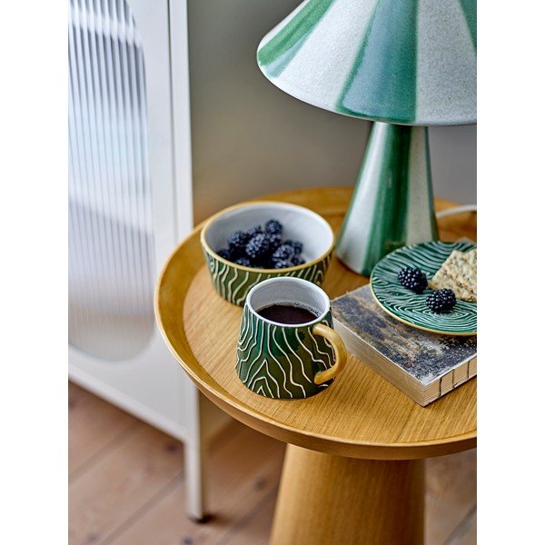 Iš keramikos stalinis šviestuvas (aukštis 35 cm) su keramikiniu gaubtu Olive – Bloomingville-image-3