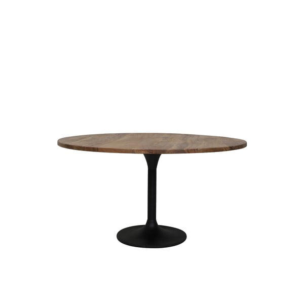 Apvalios formos valgomojo stalas natūralios spalvos su akacijos stalviršiu ø 120 cm Biboca – Light & Living