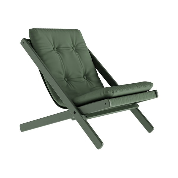 Sulankstomas fotelis Karup Design Boogie Lawn Green/Olive Green