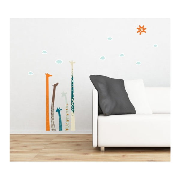 Sienų lipdukas Giraffe Queen of the Savane-image-4