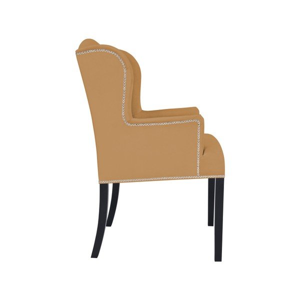Garstyčių geltonos spalvos kėdė "Cosmopolitan design John-image-2