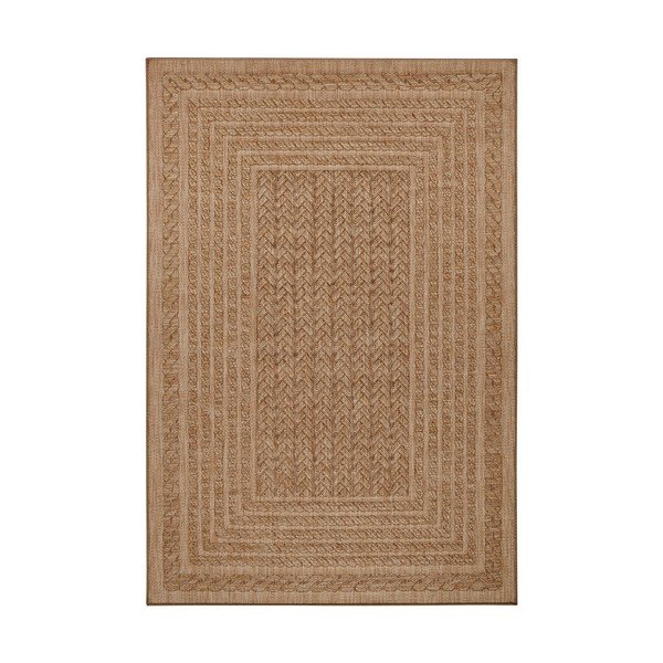 Rudos spalvos lauko ir vidaus kilimas 200x290 cm Limonero – Hanse Home-image-4