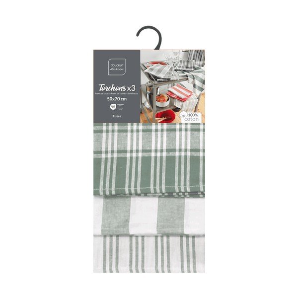 Iš medvilnės virtuvės rankšluostis 50x70 cm Bayado – douceur d'intérieur-image-2