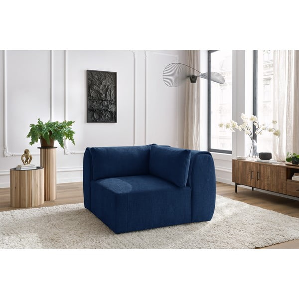 Modulinė sofa tamsiai mėlynos spalvos Jeanne – Bobochic Paris-image-1