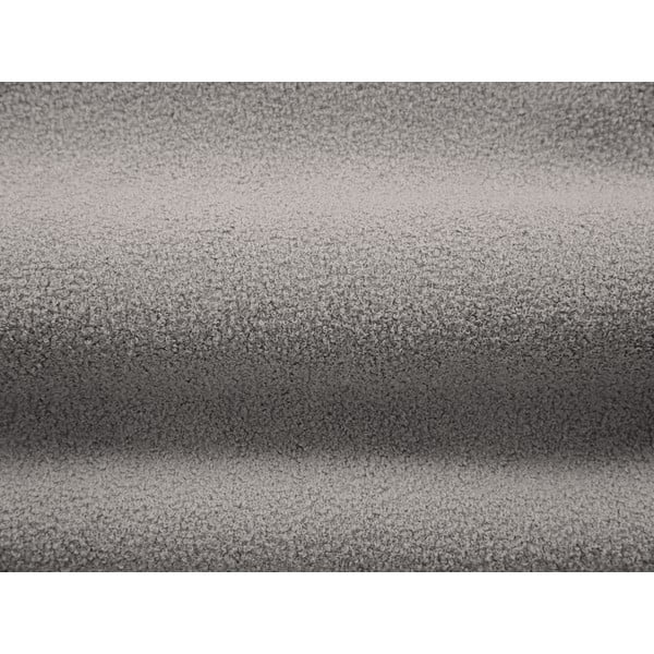 Iš boucle krėslas šviesiai pilkos spalvos Chuck – Micadoni Home-image-4