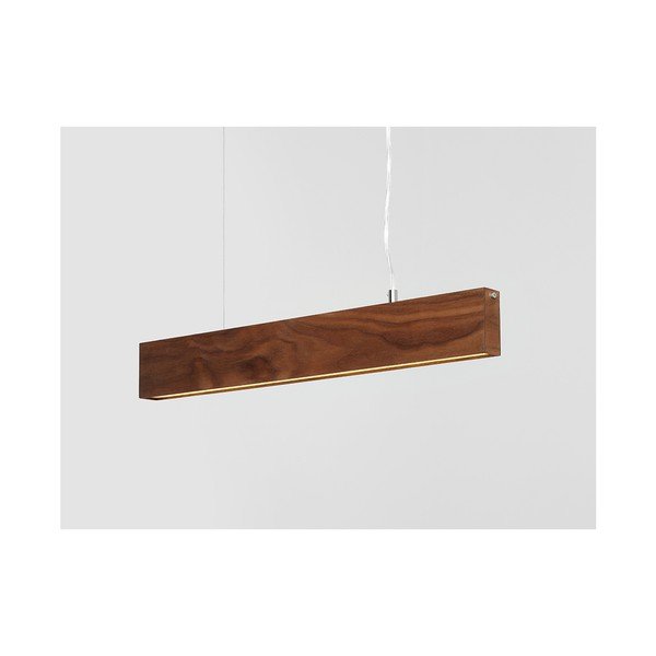 Pakabinamas šviestuvas iš riešutmedžio Custom Form Line Plus L-image-1