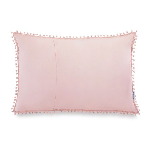 Šviesiai rožinės spalvos dekoratyvinė pagalvė AmeliaHome Meadore, 50 x 70 cm-image-1