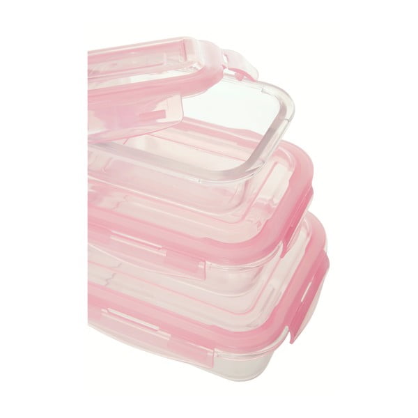 Maisto laikymo indai iš stiklo  3 vnt. Freska – Premier Housewares-image-3