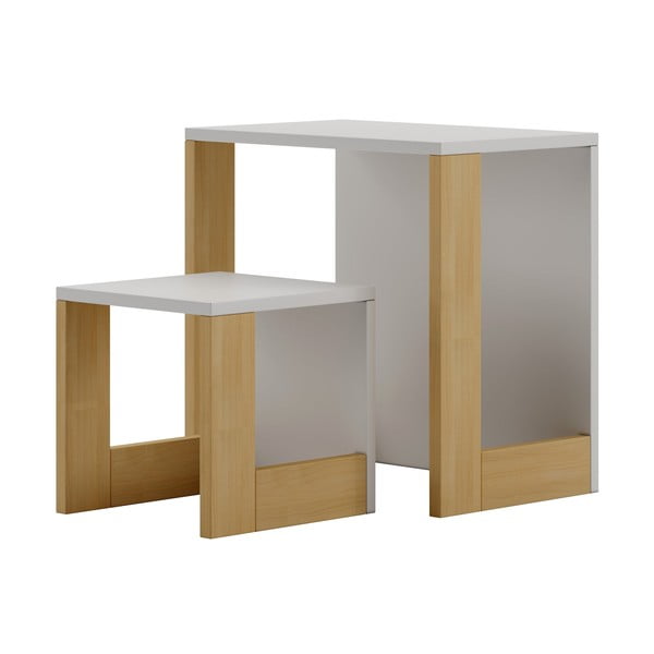 Vaikiškas rašomasis stalas 50x34 cm Cube - Pinio