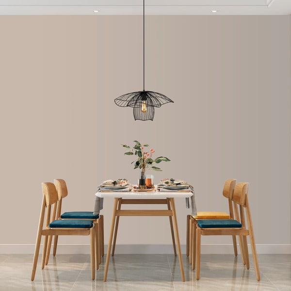 Juodas pakabinamas šviestuvas Squid Lighting Root, aukštis 123 cm-image-2