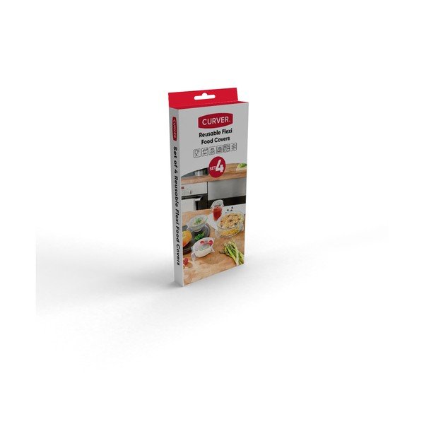 4 dangtelių rinkinys maisto indams Curver-image-1
