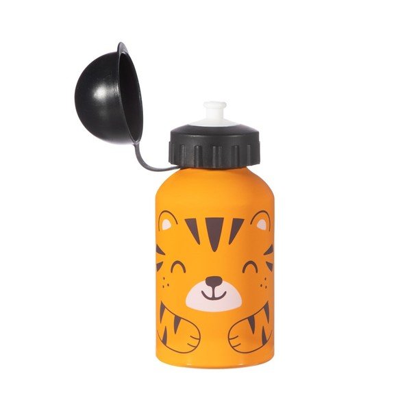 Oranžinės ir juodos spalvos gertuvė Sass & Belle Tiger, 250 ml-image-1