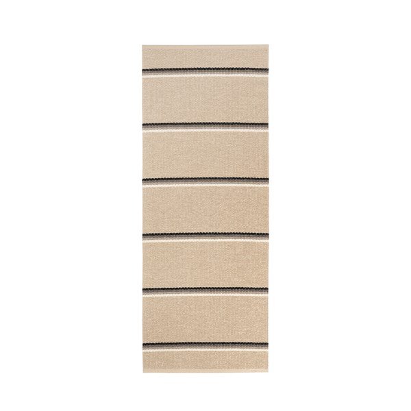 Smėlio spalvos lauko kilimas 70x180 cm Olle Mud Beige – Pappelina-image-4