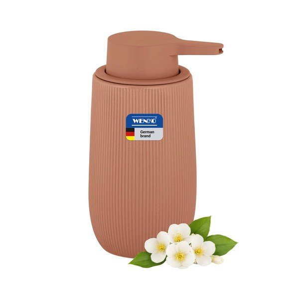 Rudos spalvos iš plastiko muilo dozatorius 400 ml Fablo – Wenko-image-3