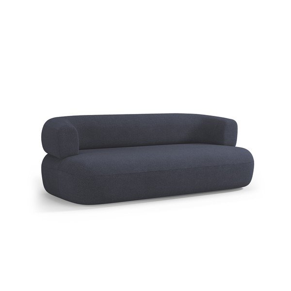 Tamsiai mėlynos spalvos sofa iš boucle 178 cm Jenny – Micadoni -image-1