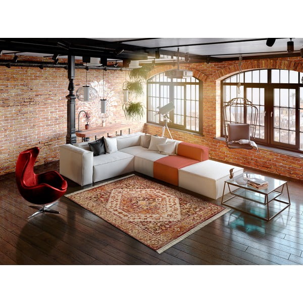 Oranžinis kilimas Universal Caucas Multi, 200 x 290 cm-image-1