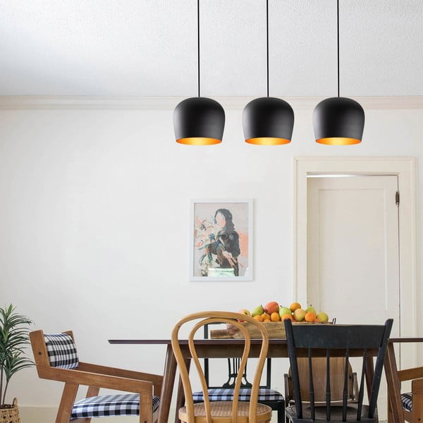 Kabantis šviestuvas juodos spalvos Berceste – Opviq lights-image-1