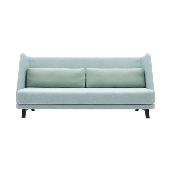 Šviesiai mėlyna sofa-lova Softline Jason
